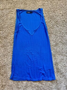 Michael Lauren Murphy Tank Sky Blue Size XS